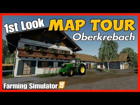 Oberkrebach map fs19 map tour farming simulator #fs19modsreview ls19