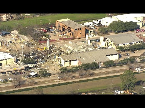 Officials provide another update on explosion in northwest Houston