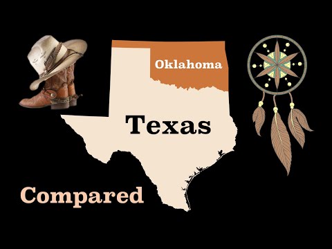 Oklahoma and Texas Compared
