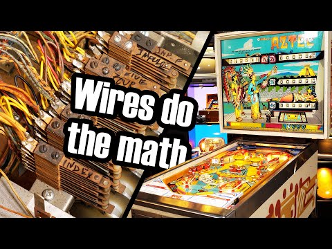 Old pinball machines are amazingly complex