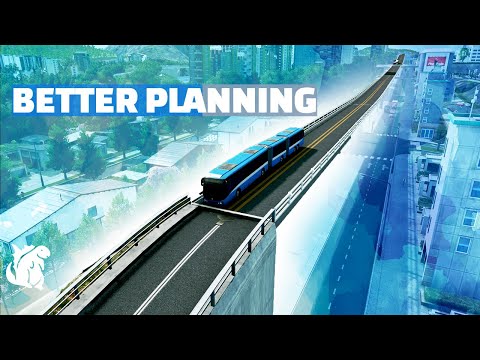 Optimizing Our BRT Network with A Transit Overhaul in Cities Skylines | City of Crater Lake