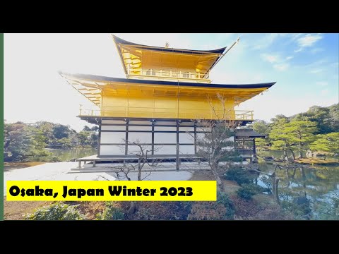 Osaka Japan Winter (December 2023) with Eng subtitles