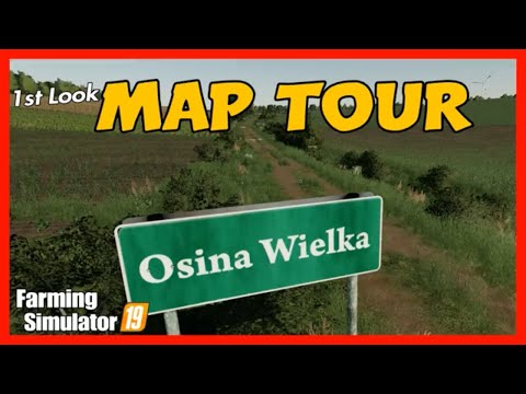 Osina Map tour Out Now fs19 maps osina map fs19 farming simulator  #fs19modsreview