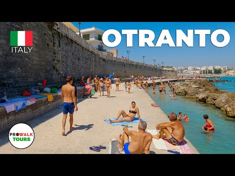 Otranto, Italy Walking Tour - 4K - with Captions