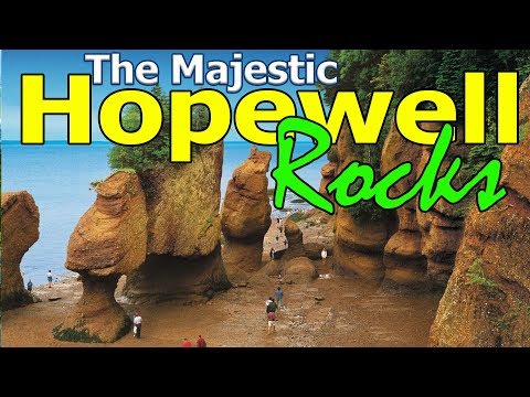 Our First Visit in Hopewell Rocks - New Brunswick, Canada