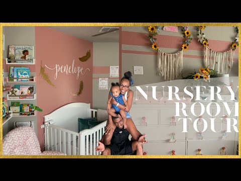 OUR PERFECT GIRL NURSERY TOUR | BOHO THEMED NURSERY FOR BABY!