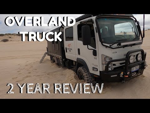 Overland 4x4 Truck 2 Year Review + Isuzu NPS 75/155 + All Terrain Warrior Mods + Full Time traveller