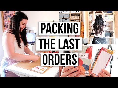 Packing The LAST Orders  CLOSING MY SMALL BUSINESS