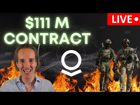 Palantir: $111M CONTRACT & Inflation LOWER!!