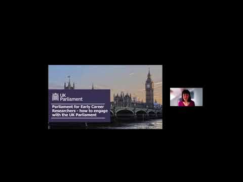 Parliament for Early Career Researchers: how to engage with the UK Parliament