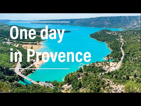 Picturesque villages of rural Provence, lavender fields and Verdon Gorge