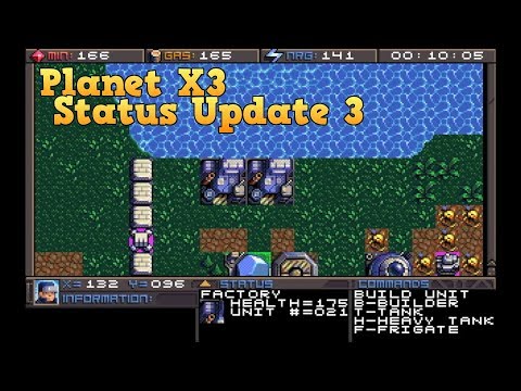 Planet X3 Status Update - Part 3