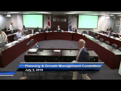 Planning and Growth Management Committee - July 5, 2018 - Part 1 of 2