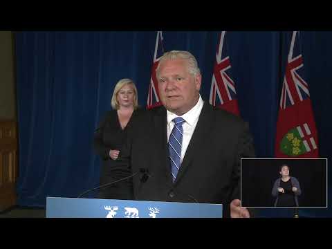 Premier Ford provides a COVID-19 update | August 5