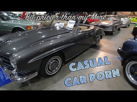 Pretending to know cars - Assisting at a Prestigious car auction