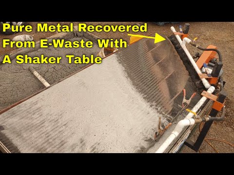 Pure Metal Recovered From Electronics & E-Waste