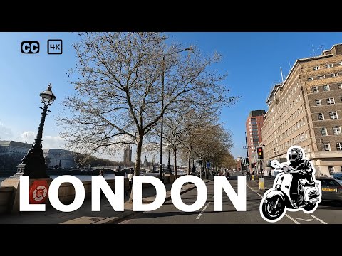 Putney Battersea Waterloo: London 4K