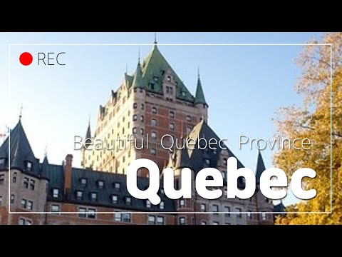 Quebec, a beautiful city in the world.