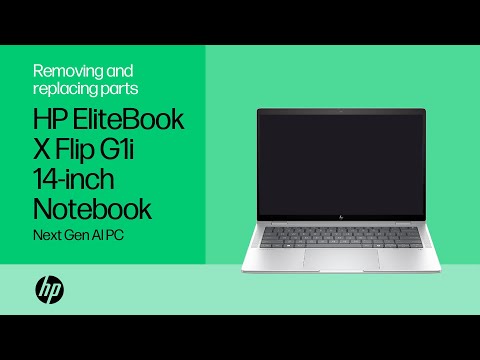 Removing and replacing parts | HP EliteBook X Flip G1i 14-inch Notebook Next Gen AI PC