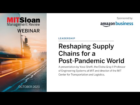 Reshaping Supply Chains for a Post-Pandemic World