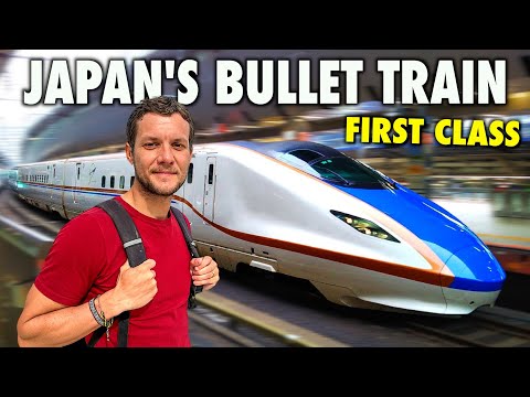 Riding FIRST CLASS On Japan's Bullet Train  Worth It? (Shinkansen)