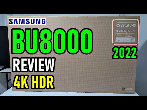 Samsung BU8000 Crystal UHD: Unboxing y Review Completa - Smart TV 4K
