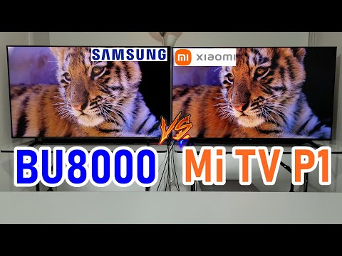 Samsung BU8000 vs Xiaomi Mi TV P1: Smart TVs 4K ¿Tienen HDMI 2.1 y Dolby Vision para Gaming?