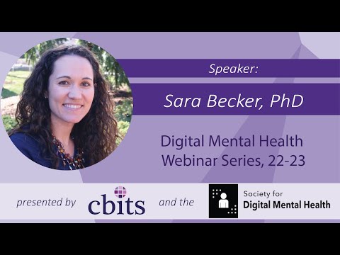 Sara Becker: Increasing the Uptake Of... Services for Youth Substance Use [via digital health]
