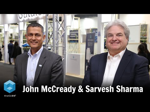 Sarvesh Sharma, Dell Technologies & John McCready, Dell Technologies | MWC Barcelona 2023