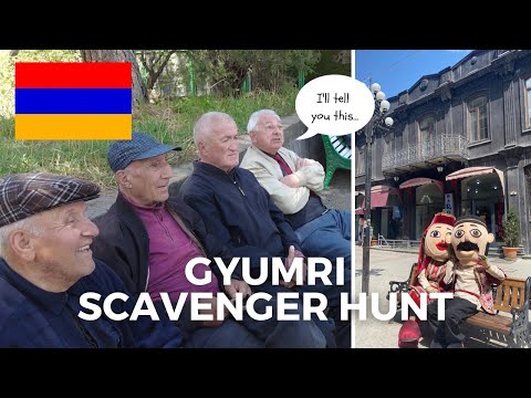 Scavenger Hunt In #Gyumri #Armenia | Patil Toutounjian | The Armenian Traveler