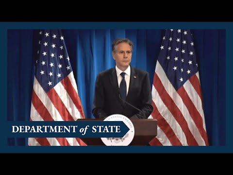 Secretary Blinken press availability