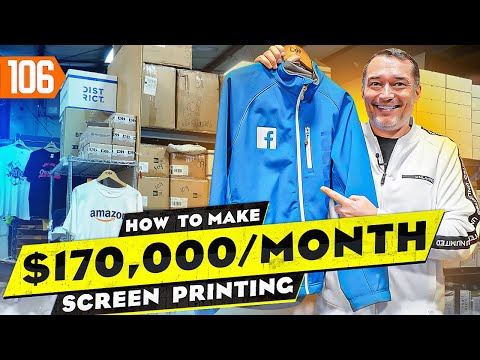 Secrets of a 7-Figure Screen Printing Business