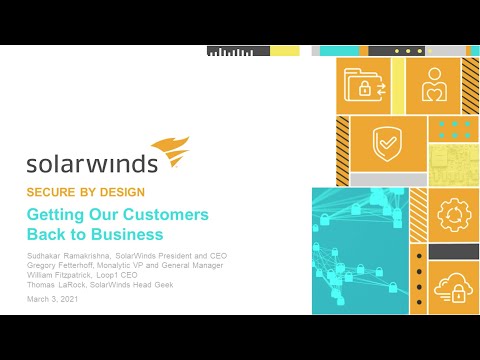 Secure by Design | Getting Our Customers Back to Business