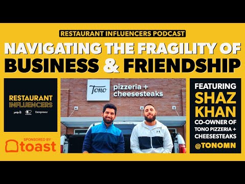 SHAZ KHAN of Tono Pizzeria and Cheesesteaks on Navigating Friendship + Business