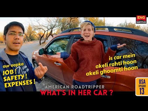 SHE LIVES IN THIS CAR… ALONE | Travelled Solo Thousands of Miles in America