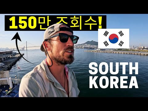 SHOCKED That This Is SOUTH KOREA  - (Bike Touring South Korea Ep.1)