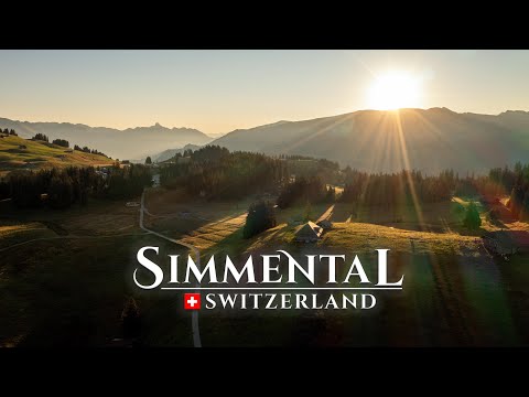 Simmental SWITZERLAND – Boltigen Jaunpass Oberwil – Europe’s greenest Valley - Bernese Oberland