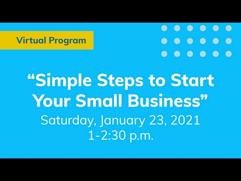 Simple Steps to Start Your Small Business