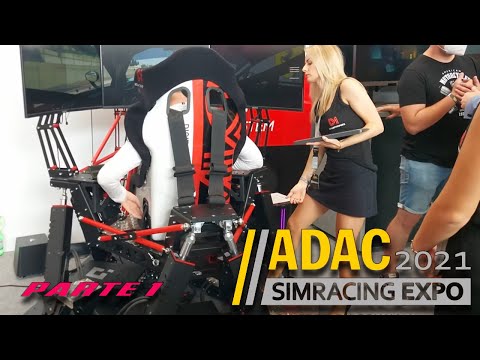 Simracing Expo ADAC con Tranka (CUBE CONTROL, RACEWERK; SIM LAB, VENYM,RACE X,GSI,HEUSINKVIELD)EP.1