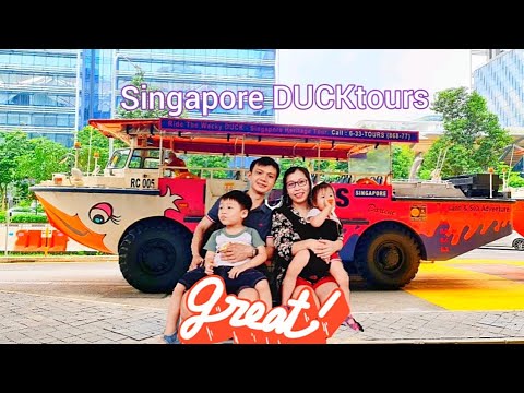 Singapore DUCKtours | Singapore Heritage Tour by Land and Sea on the Duck | Explore Singapore