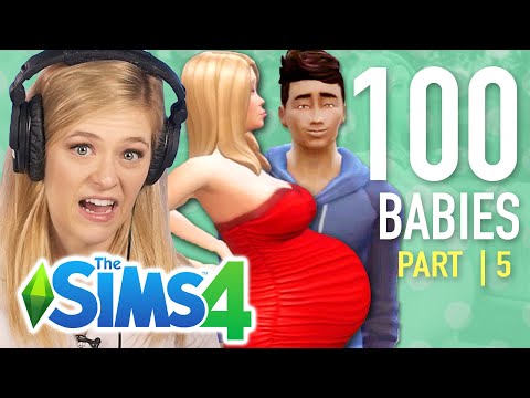 Single Girl Tries The 100-Baby Challenge In The Sims 4 | Part 5