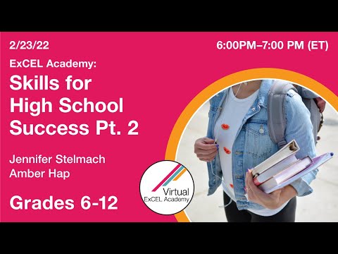 Skills for High School Success - Part 2