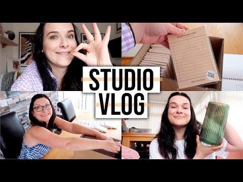 Small Business Day + HOMEWARE HAUL   Studio Vlog