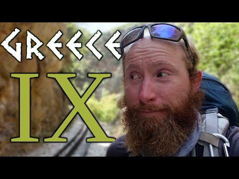 Solo hike on the E4 Trail in Greece & Crete   A Walk Across Europe 9