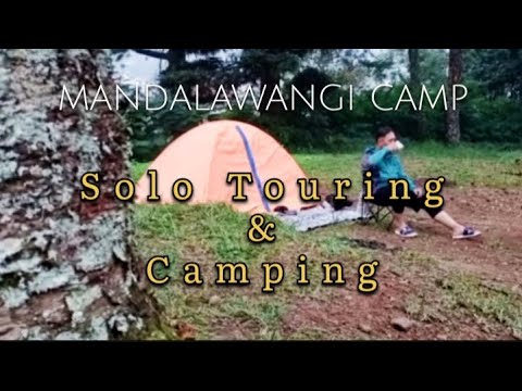 SOLO TOURING DAN CAMPING. Mandalawangi Camping Ground. #soloride