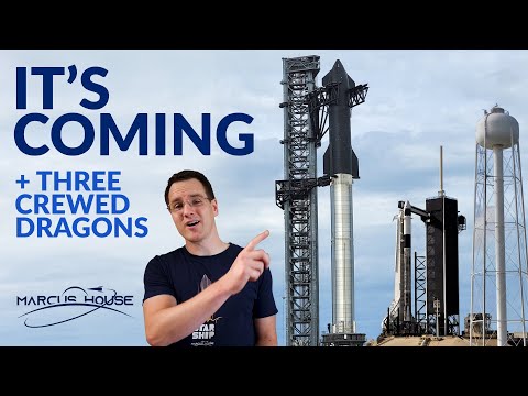 SpaceX Starship Updates, GOES T, Three Crew Dragons, The Owl's Night Continues & JWST Update