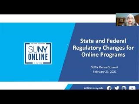 State and Federal Regulatory Changes for Online Programs