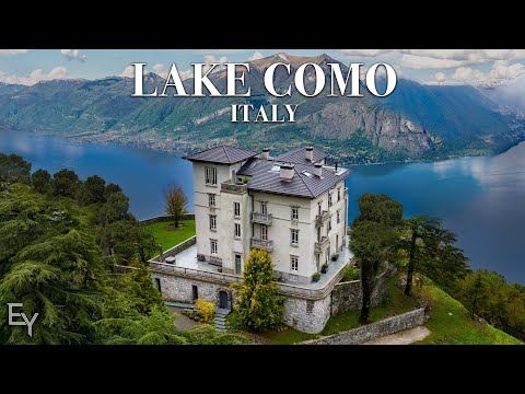 Staying at a Luxurious LAKE COMO Mansion with Stunning Views!