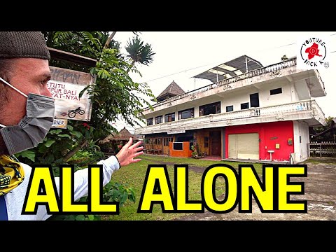 Staying In An Abandoned Hostel in Bali 