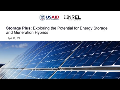 Storage Plus – Exploring the Potential for Energy Storage and Generation Hybrids